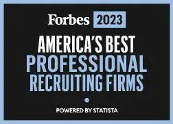 Forbes America's Best Recruiting Firm List 2021