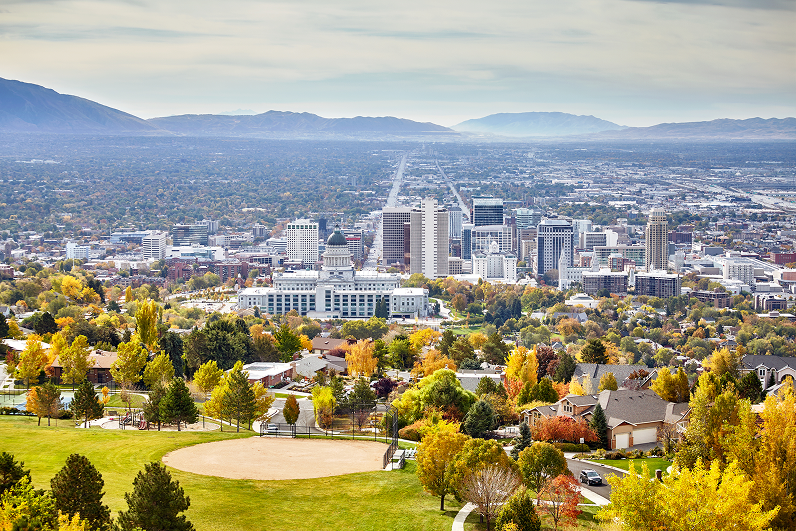 Salt Lake City landscape
