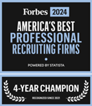 Recruiting Connection Forbes 2024 America's Best Executive Recruiting Firms Award